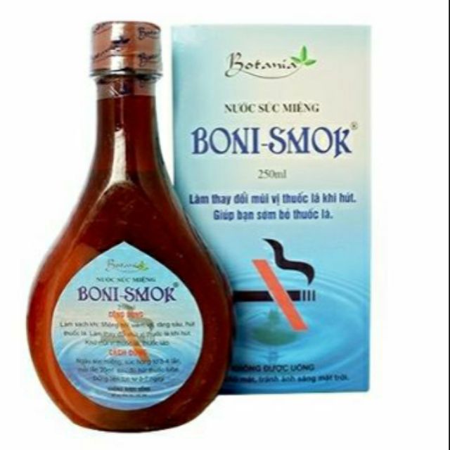 Nước súc miệng cai thuốc lá BONI-SMOK thumbnail
