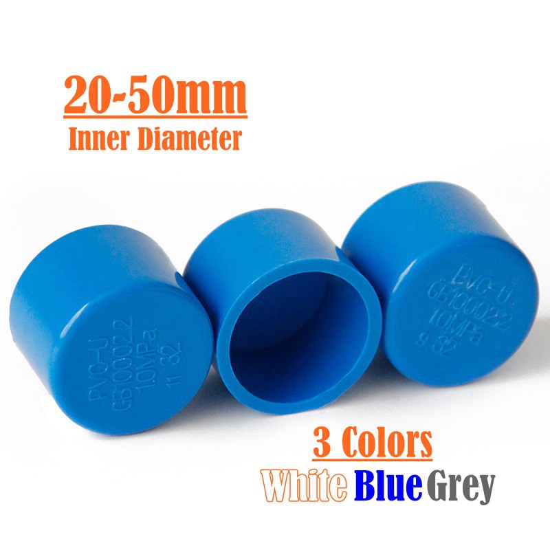 Set 5 đầu nối ống nước 3 màu tùy chọn 20mm - 50mm