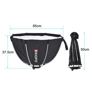 Softbox bát giác Triopo KS65 cho đèn flash speedlite Quick