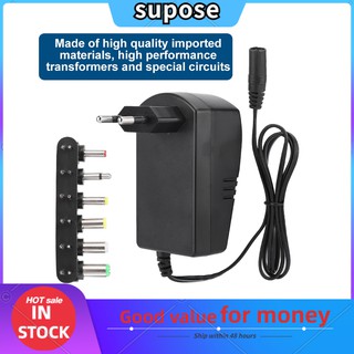 Bộ Sạc Đa Năng 30w Ac / Dc 3v / 4.5v / 6v / 7.5v / 9v / 12v