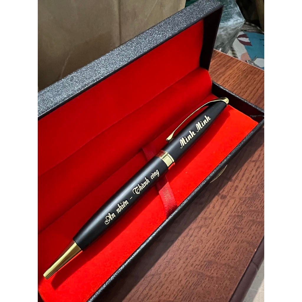 Bút Ký - Khắc Tên, Chữ, Logo theo yêu cầu - Quà tặng sinh nhật, thầy cô, Quà tốt nghiệp, Khai trương... Chưa