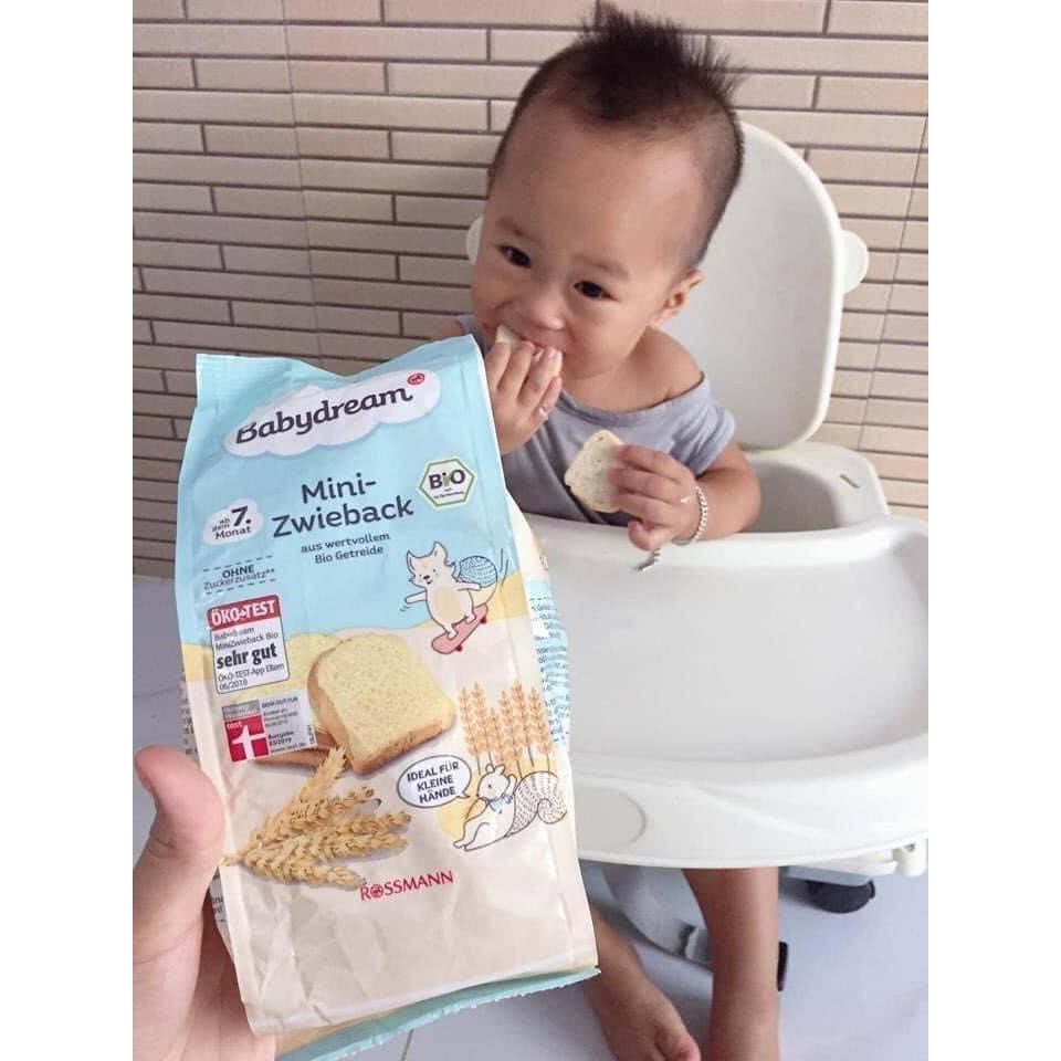 Bánh mì hữu cơ BABYDREAM Đức 100gr AIR 7M+_31.08.2022