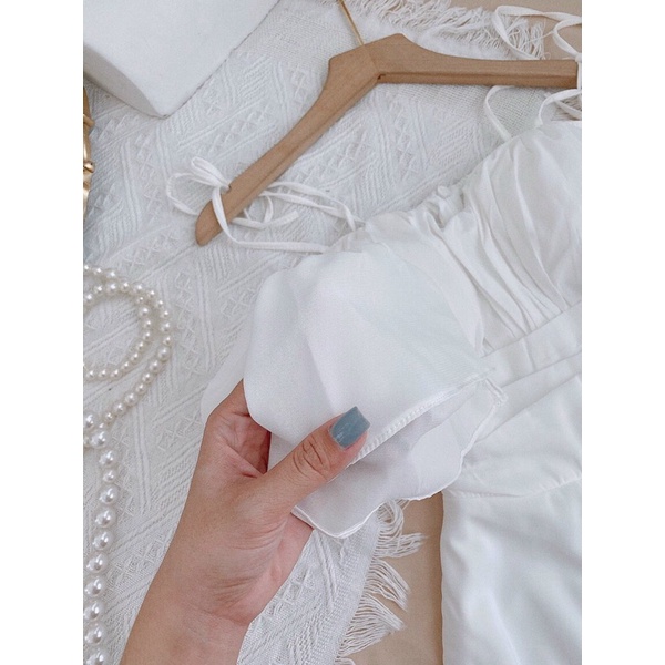MAXI VOAN BÈO TẦNG VOAN 2 LỚP