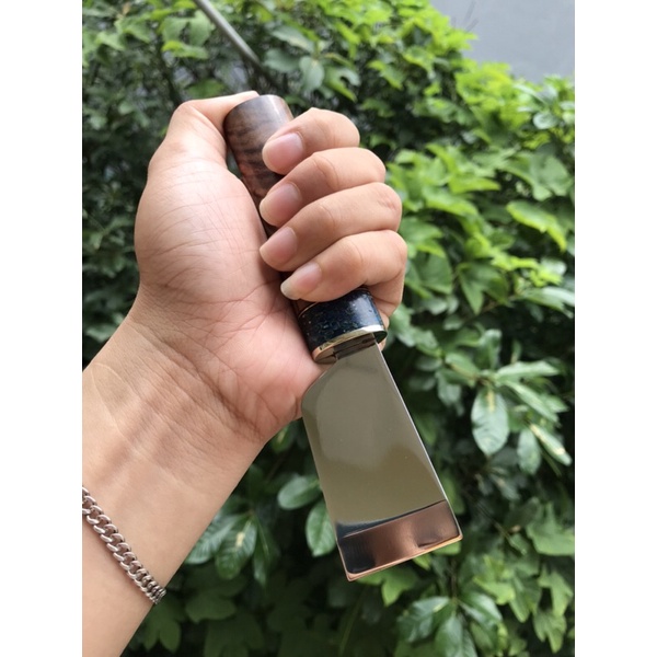 Dao thủ công lạng, Cắt da