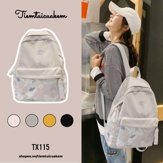 Balo ulzzang hàn quốc TIỆM TÚI CỦA KEM ba lô nữ HẠC GIẤY TX115