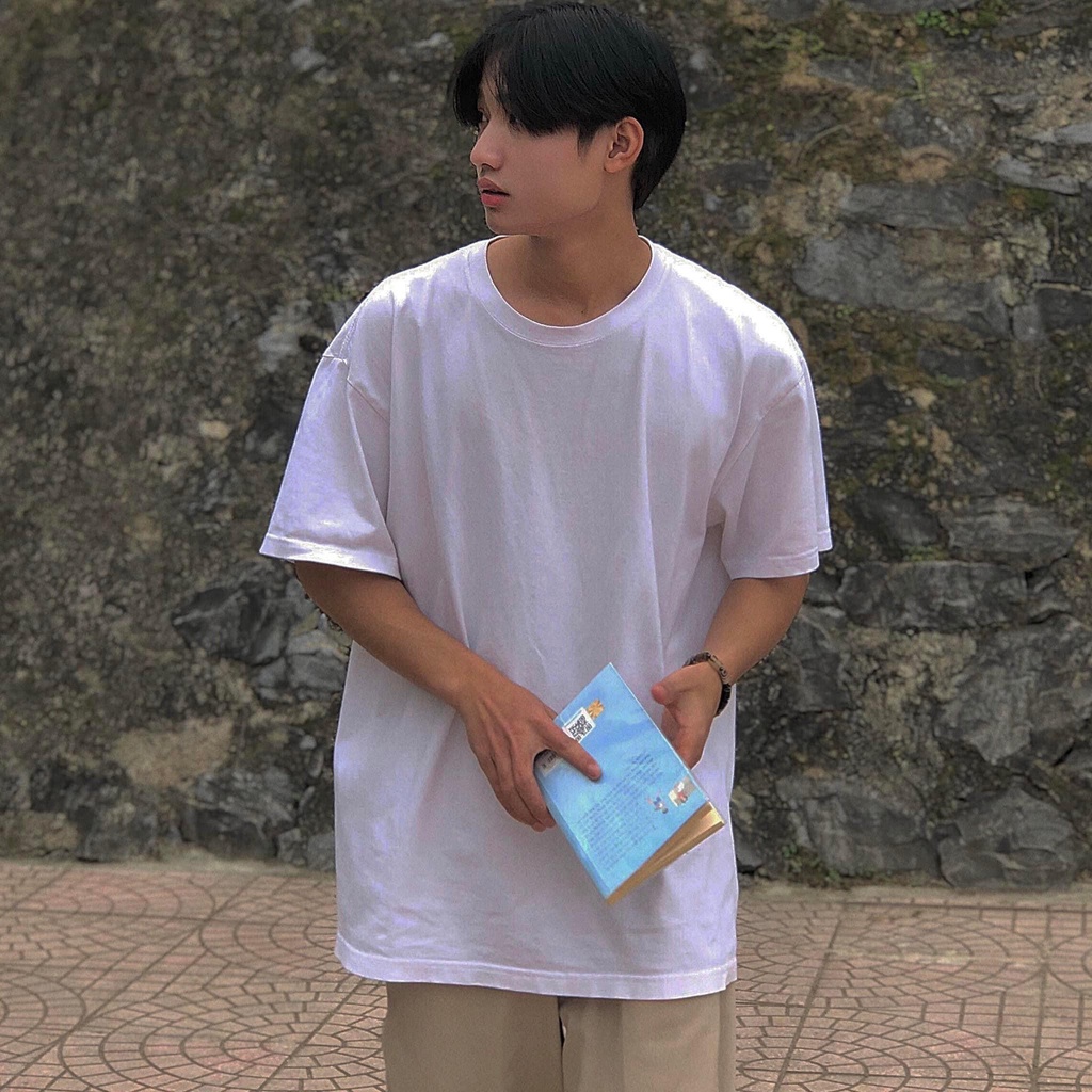 Áo Phông Cộc Tay Lỡ Nam Nữ Cotton 100% Hàng Thiết kế