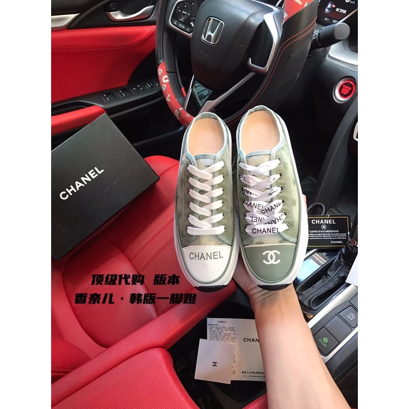 Giày sneaker thể thao thời trang cao cấp 𝘾𝙝𝙖𝙣𝙚𝙡 CN/Channel đế 5cm siêu xinh