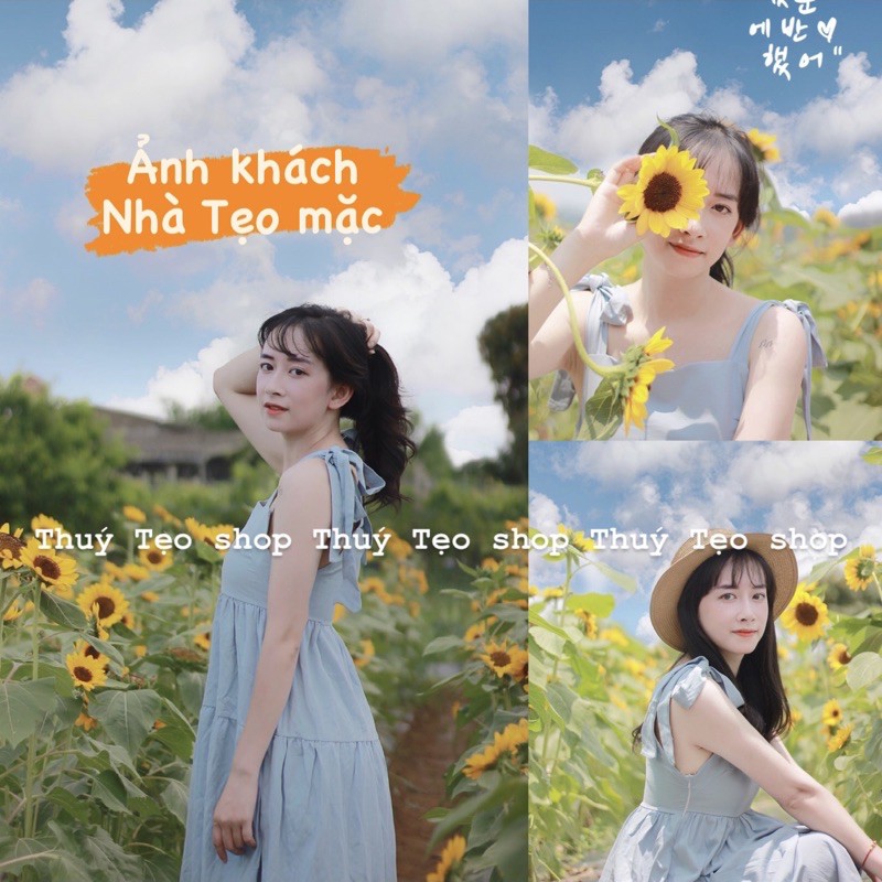 Váy hai dây thô đũi quai bản to điều chỉnh dây - ( sẵn/ảnh thật) | BigBuy360 - bigbuy360.vn