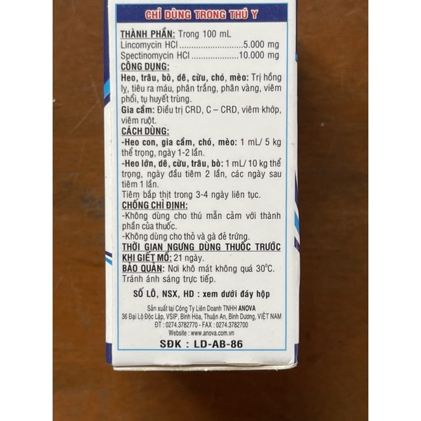 NOVA - LINCO - SPECTIN 20ml