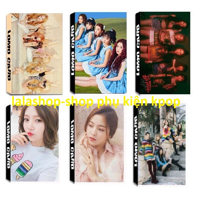 [MUA 1 TẶNG 1]8 MẪU Lomo Card Red Velvet CÁC LOẠI