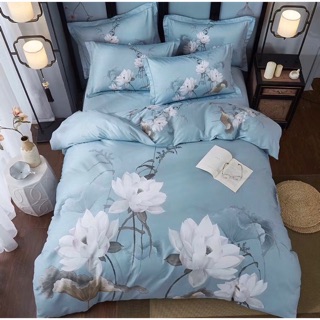 [HÀNG CAO CẤP] SET CHĂN GA GỐI COTTON LỤA HÀN QUỐC