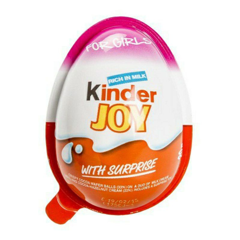 Trứng Kinder JOY bé gái 19/7/21