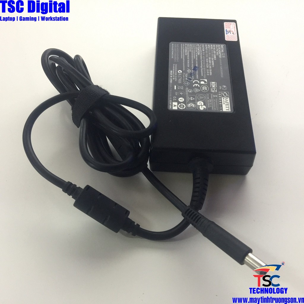 Sạc Laptop Dell 19.5V - 9.23A Slim Dell Precision M4600 M4700 Hàng Zin Cao Cấp | Adapter Dell 180w