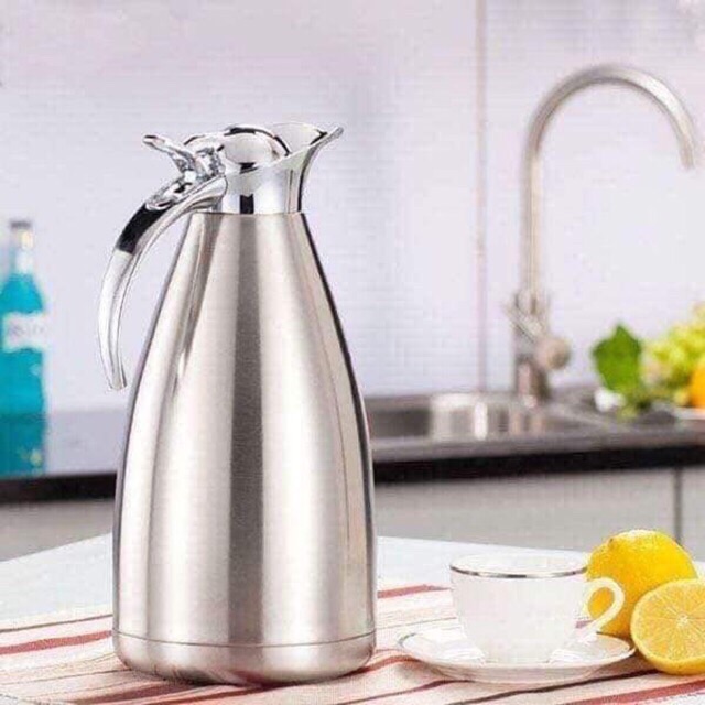 Bình nước Giữ Nhiệt INOX 2 Lớp Cao Cấp 2L