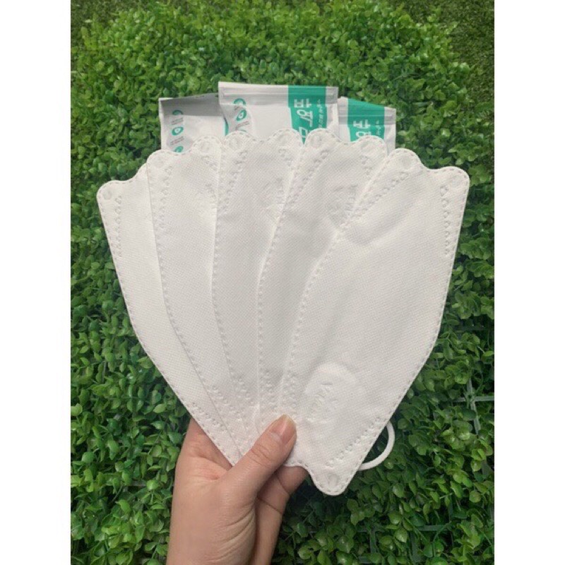 Khẩu trang y tế 4D - SHB Pro Mask KF94 Túi 10 cái màu trắng