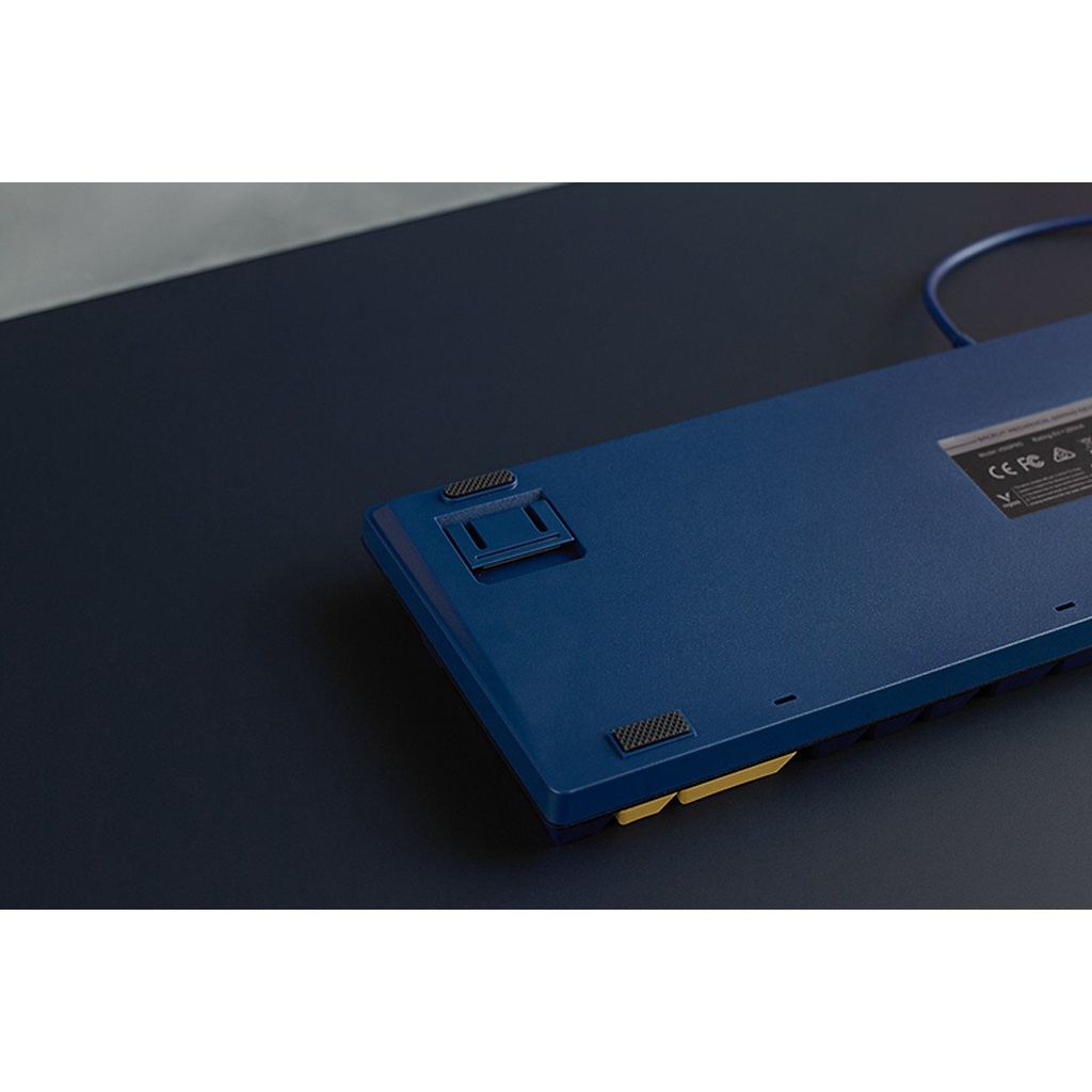 Bàn Phím Cơ Gaming Rapoo V500Pro Yellow Blue - Hàng chính hãng