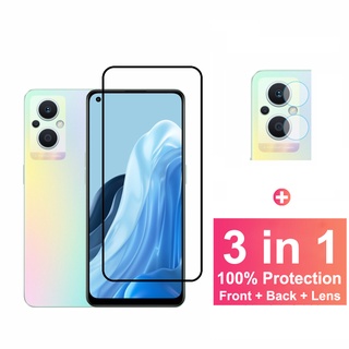 Kính cường lực bảo vệ màn hình và camera chất lượng cao cho OPPO Reno7 Z Pro 5G Reno 7 6 5 4 Pro 7Z 6Z 5G A76 A95 A16
