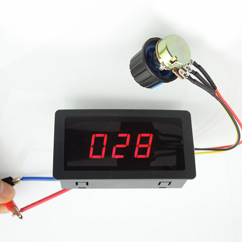 1 Bộ Điều Khiển Tốc Độ Động Cơ Quạt 16kHz DC 6V-30V PWM DC 12V 24V 6A 8A
