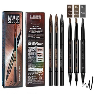 Chì kẻ mày 2in1 novo makeup seduce