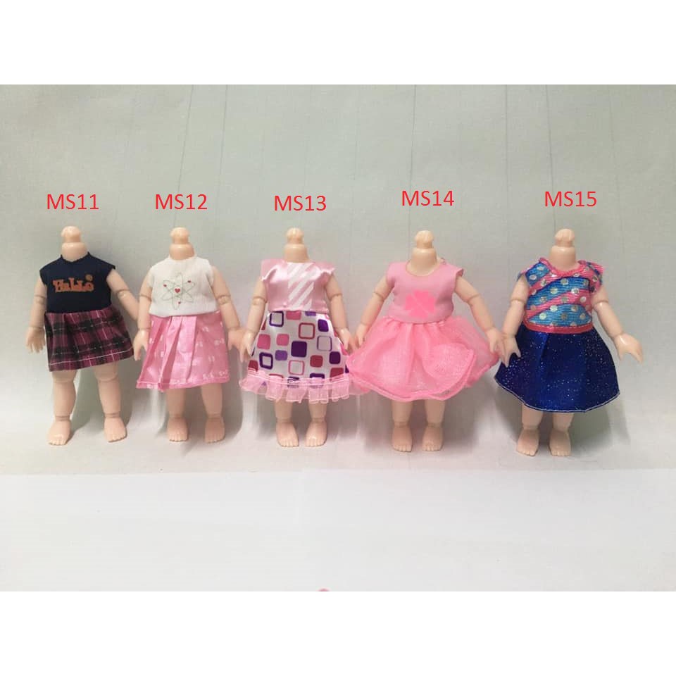 Quần áo búp bê Baboliy và Bjd 1/8