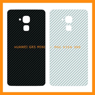 Decal dán lưng Huawei GR5 2017/ GR5 Mini vân carbon 3D