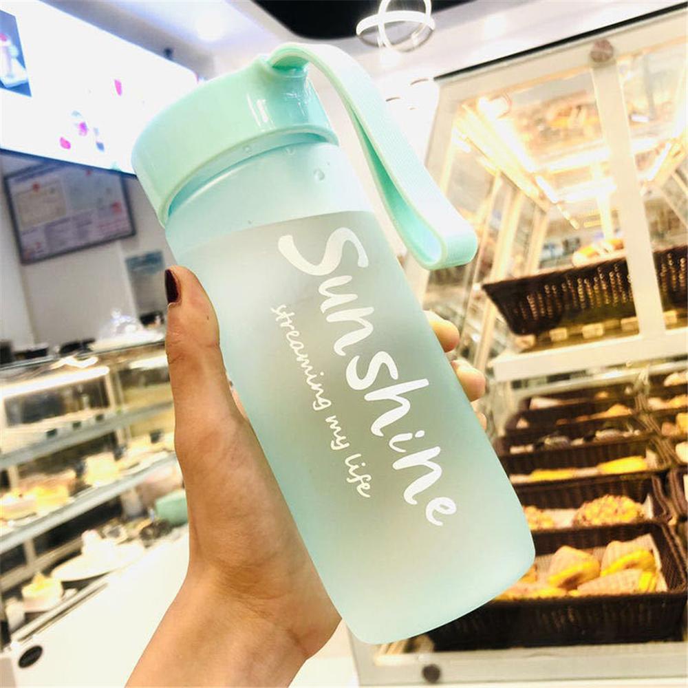SUYO Bình Nước Nhựa 600ml Tiện Lợi Khi Đi Dã Ngoại