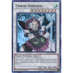 Thẻ bài Yugioh - TCG - Chaos Goddess / DUOV-EN079'