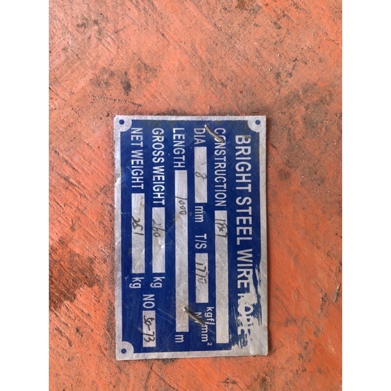 Cáp phi 6 (chống soắn lõi thép hàng đẹp )❌❌❌