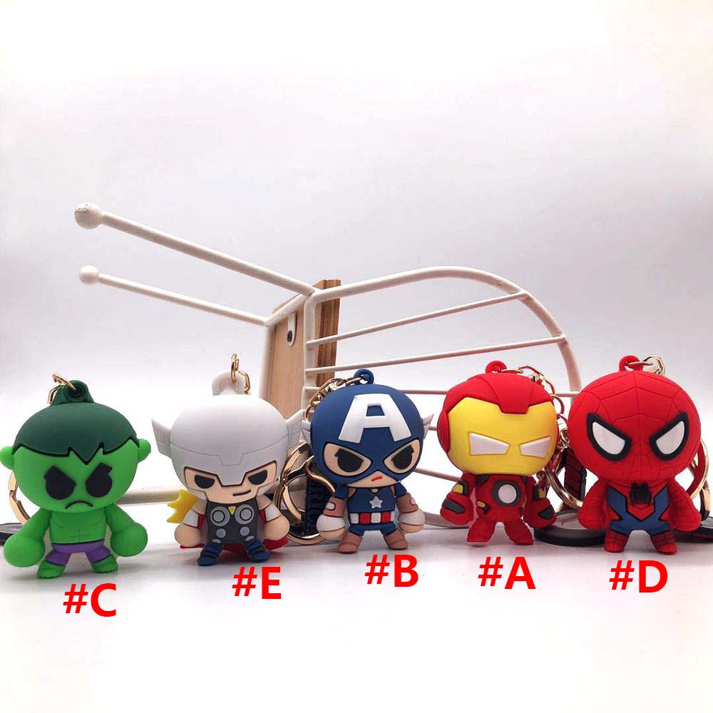 MARVEL Móc Khóa Hình Các Siêu Anh Hùng Đáng Yêu