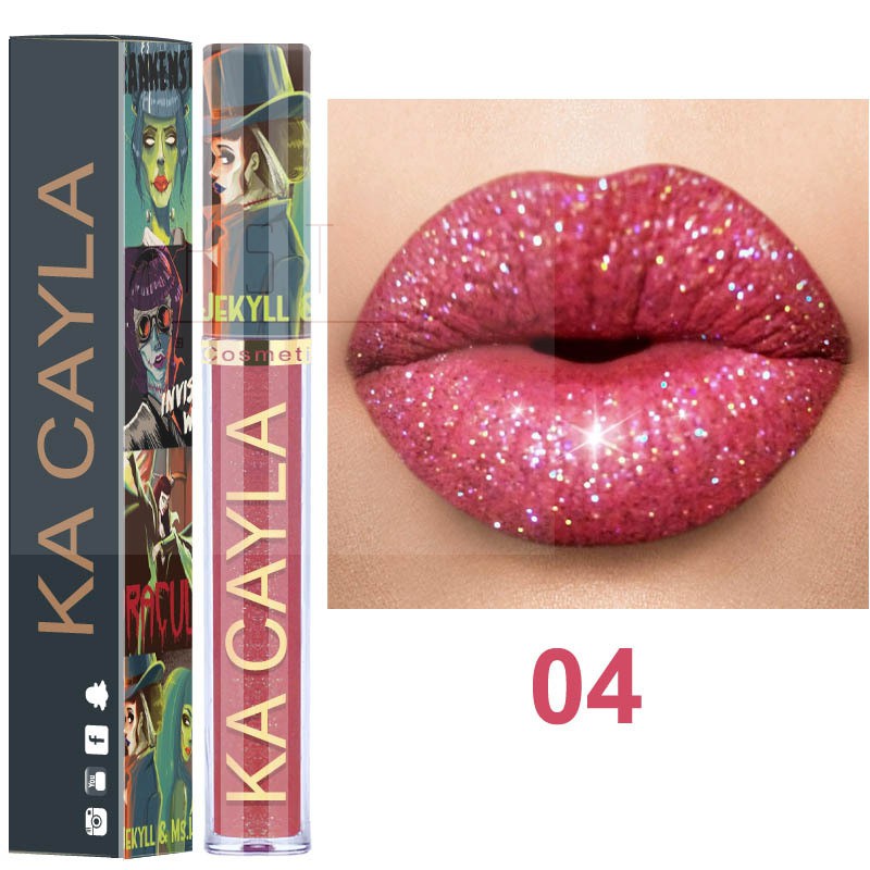 (Hàng Mới Về) 1 Son Kem Ánh Kim Lấp Lánh Chống Nước Bền Màu Dài Lâu | BigBuy360 - bigbuy360.vn