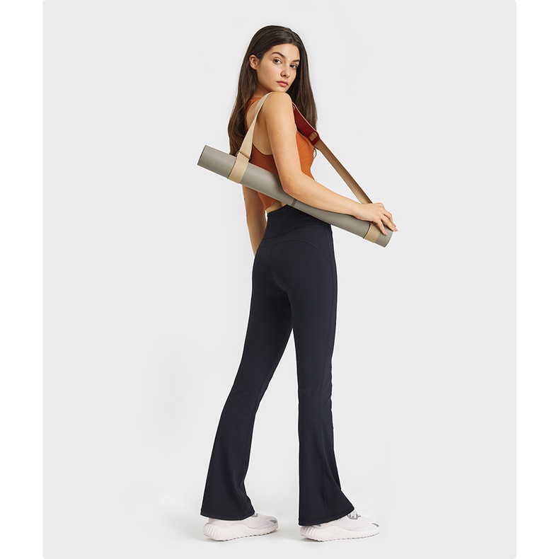 Quần tập thể thao Lululemon Super-High Groove Flared Pant - Quần tập Yoga ống loe Lulu không logo