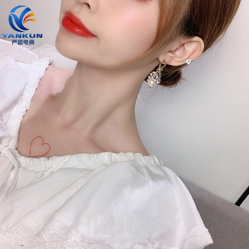 Bông tai ngọc trai kiểu dáng Hàn Quốc