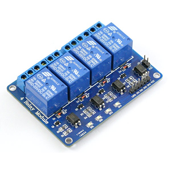 Modul relay 4 kênh 5v