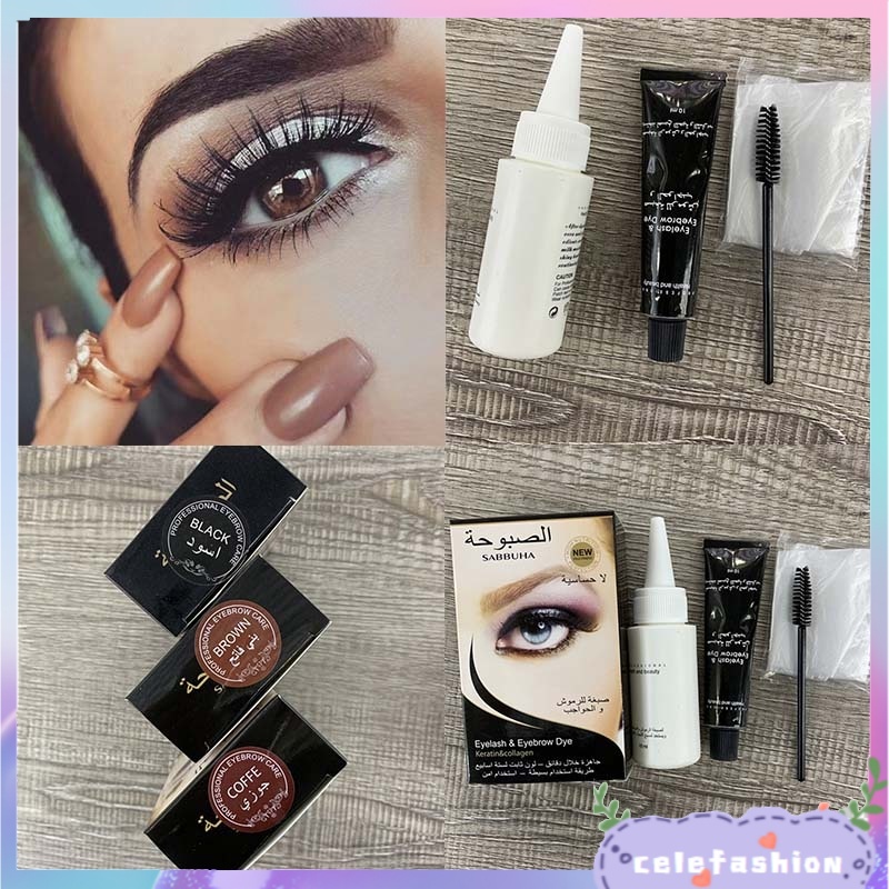 Kem Nhuộm Lông Mày SABBUHA Màu Sắc Tự Nhiên