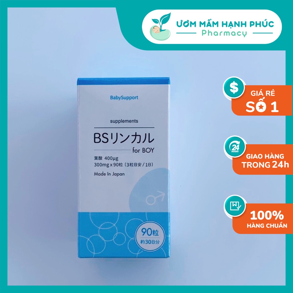VIÊN UỐNG TẠO KIỀM HỖ TRỢ SINH CON TRAI BABY SUPPORT FOR BOY