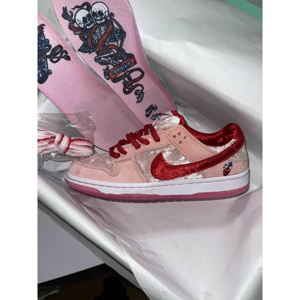 GIÀY SB TRUE LOVE RED DA LỘN 1:1 SC [ FREESHIP + BOX ]