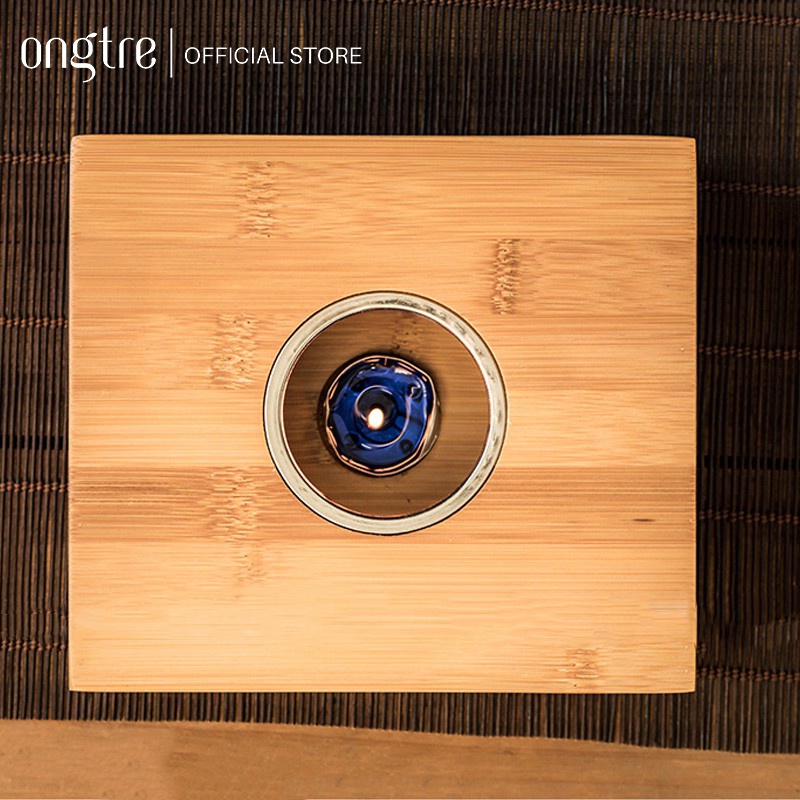 Dụng cụ giữ nóng Trà ONGTRE bằng Tre Phụ kiện Trà đạo Cao cấp