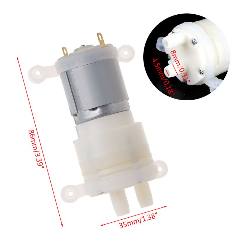 Máy Bơm Nước Mini DC12V Giảm Tiếng Ồn Chất Lượng Cao