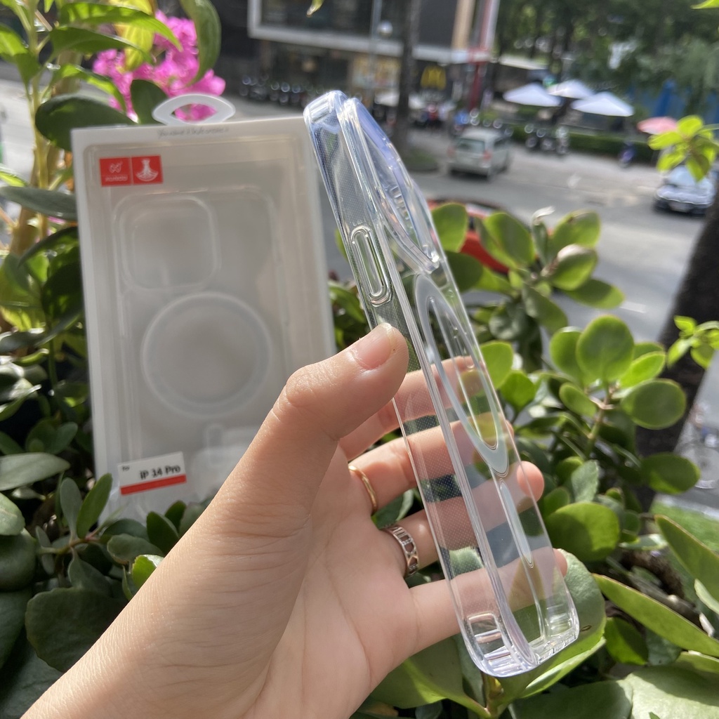 Ốp Lưng MAGSAFE Trong Suốt XUNDD iPhone 14/ 14 Pro/ Max/ 13/ 13 Pro/ Max/ 12/ 12 Pro/ Max - Hỗ trợ sạc không dây Magsafe