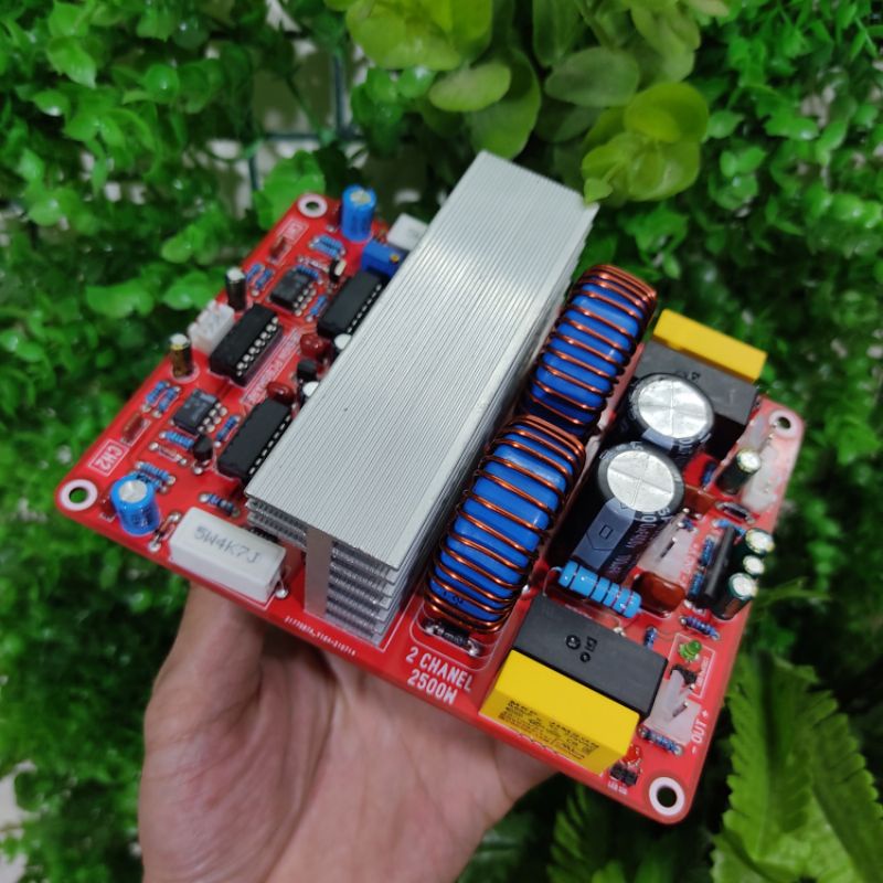 Mạch Class D 2 kênh V6 P2500W RMS