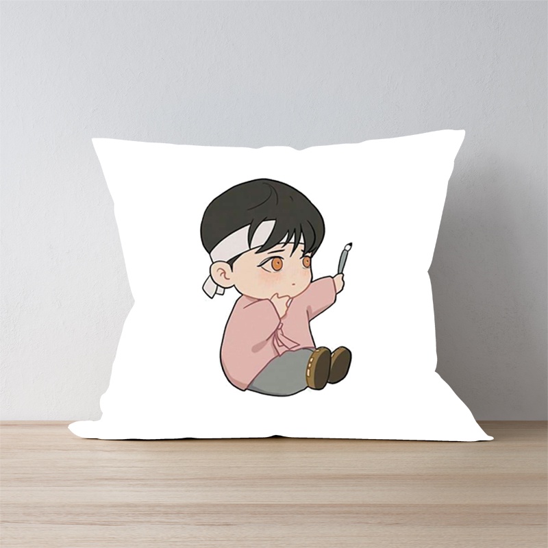 Gối in hình Dạ ký boylove chibi anime xinh xắn tiện lợi chất đẹp