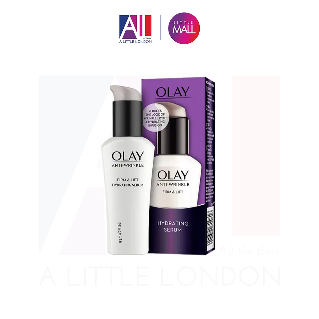 [TOP 1 SHOPEE] Tinh chất dưỡng ẩm Olay Anti-Wrinkle Firm &amp; Lift Hydrating Serum 50ml (Bill Anh)