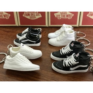Móc khóa Sneaker 3D - Móc khóa Sneaker mini - Vans sk8 high, vans old skool