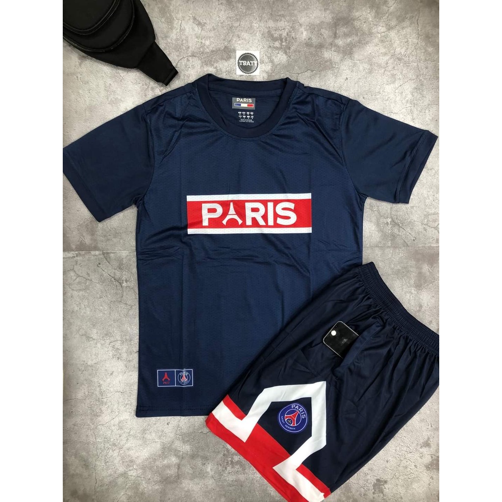 Quần Áo Bóng Đá Câu Lạc Bộ PSG - Paris Saint Germain - Chất Vải Thái Lan cao cấp full logo bản mới nhất