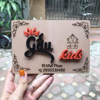 Bảng gỗ thương hiệu