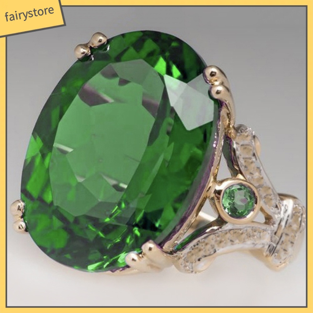 Nhẫn đính đá kiểu dáng sang trọng thanh lịch dành cho nữ