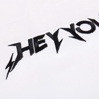 Áo thun Heyyou Metal White Tee