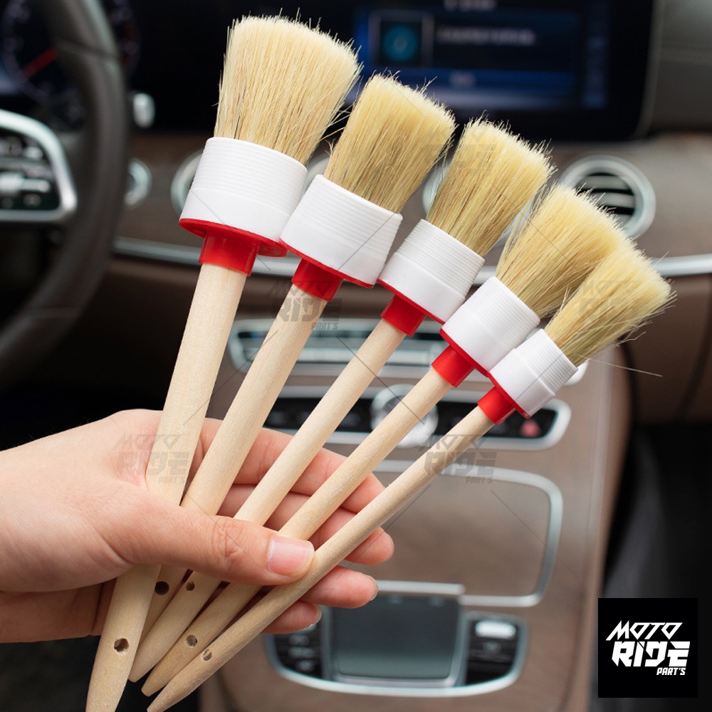 CỌ DETAILING RỬA XE LÔNG HEO CÁN GỖ #4 #6 #8 #10 #12