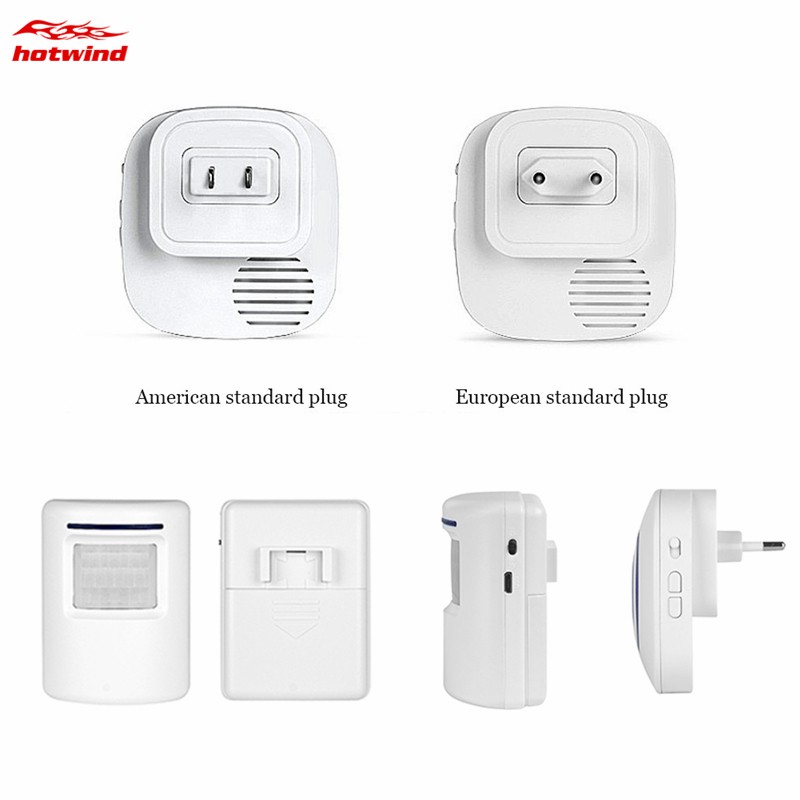 Chuông Cửa Cảm Biến Hồng Ngoại Không Dây