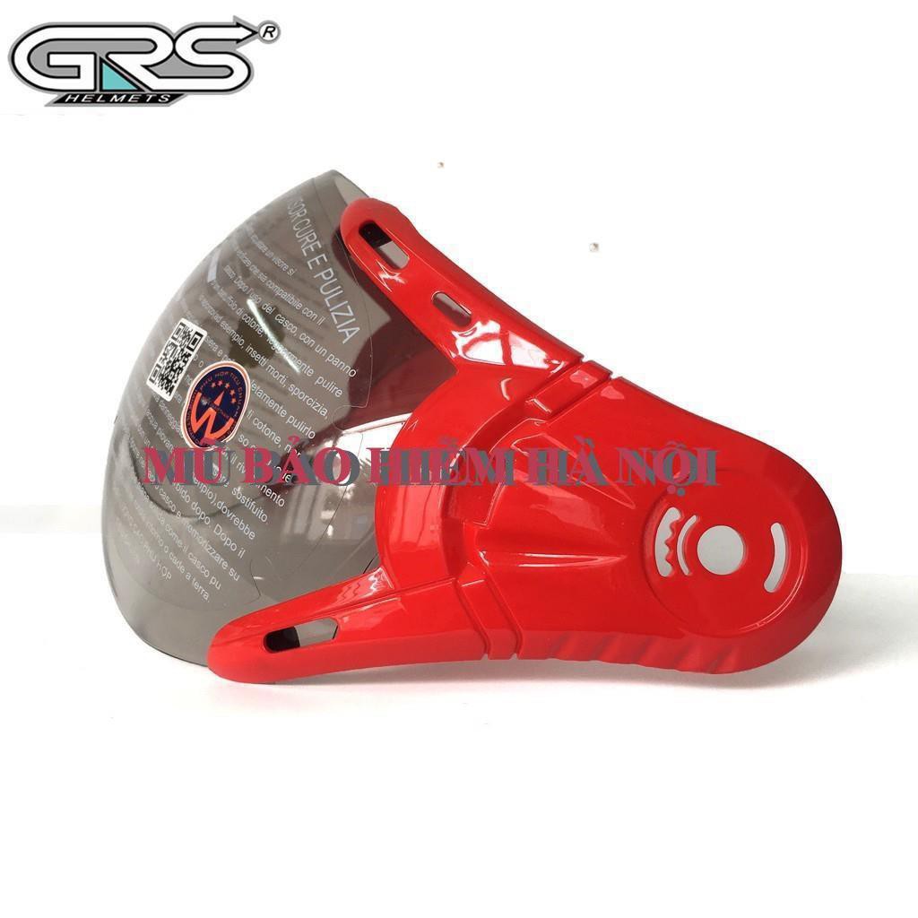 Kính mũ bảo hiểm GRS đủ màu+ kèm ốc mũ
